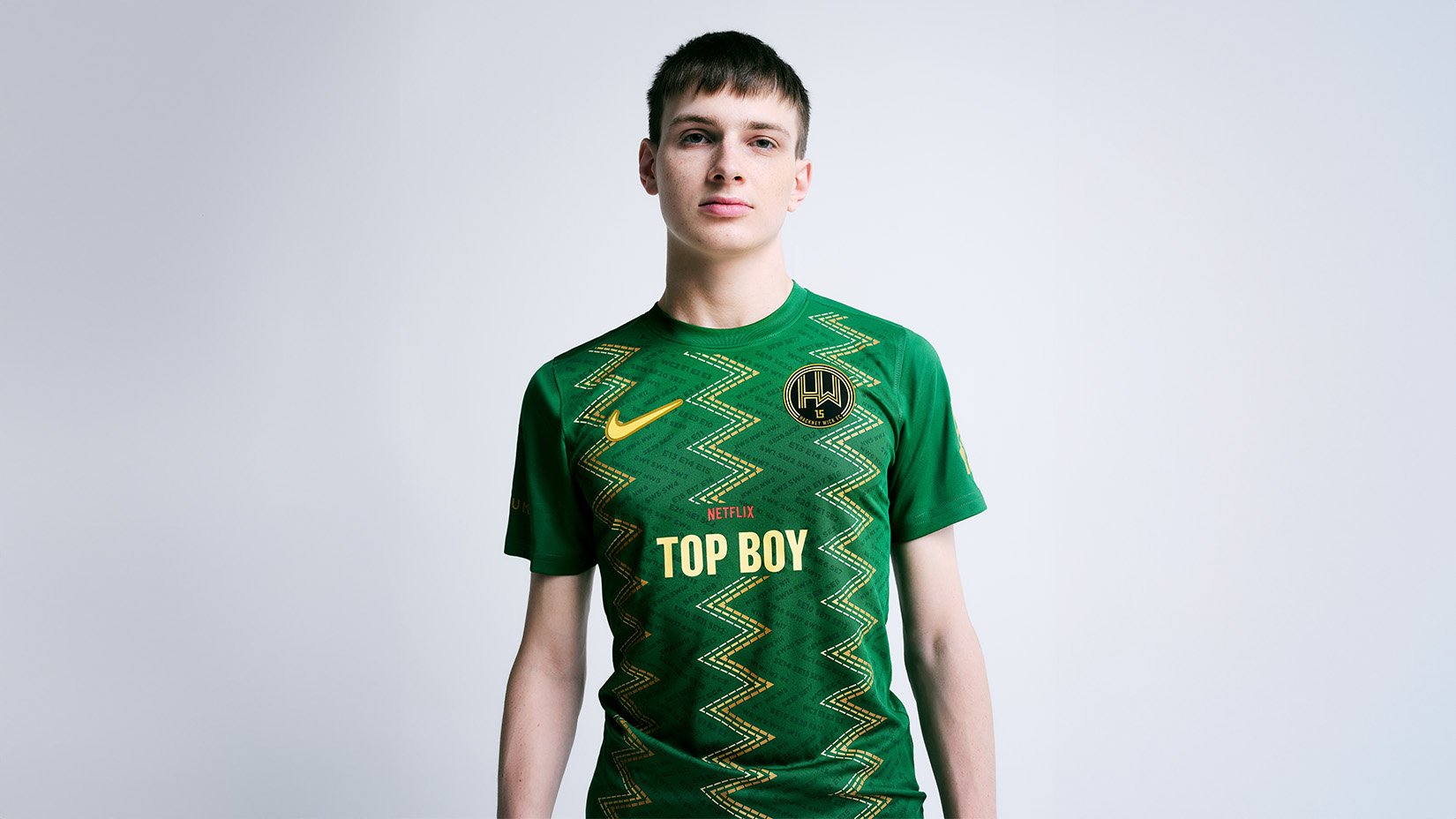 Created By Netflix TOP BOY Home Jersey